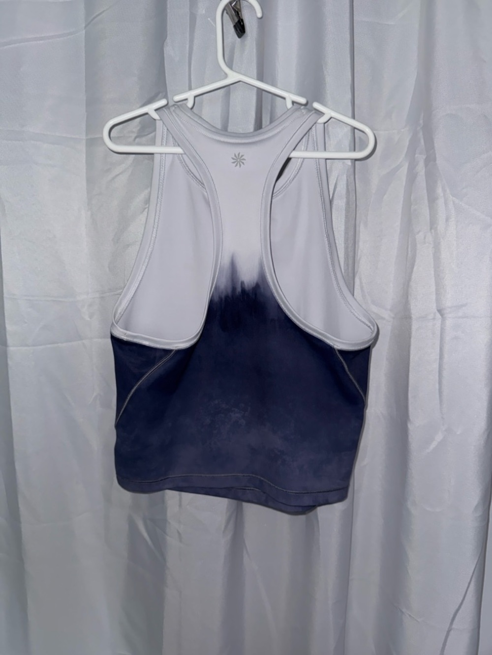 Athleta White to Navy Ombre Performance Tank - Picture 2 of 5
